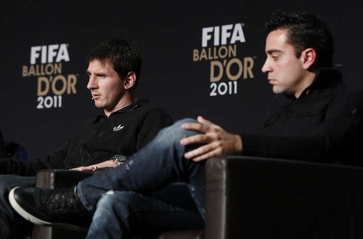 Месси и Хави