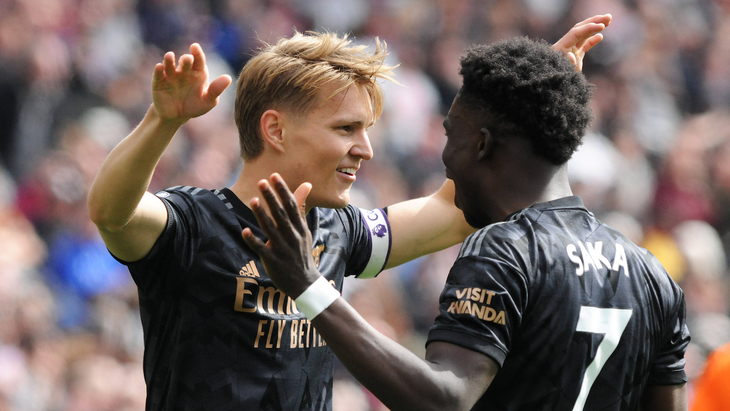 Мартин Эдегор и Букайо Сака