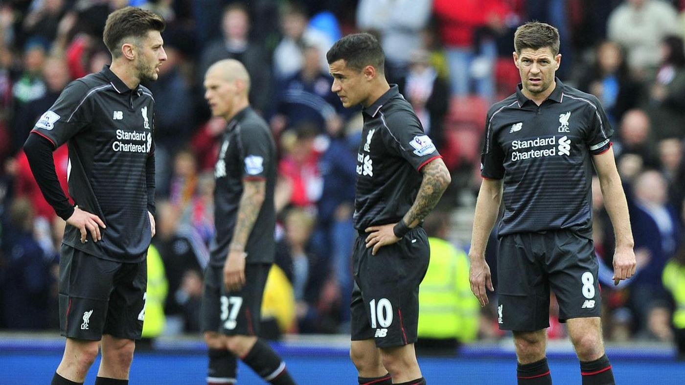 «Ливерпуль» в последнем матче Стивена Джеррарда проиграл «Сток Сити» со счетом 1:6