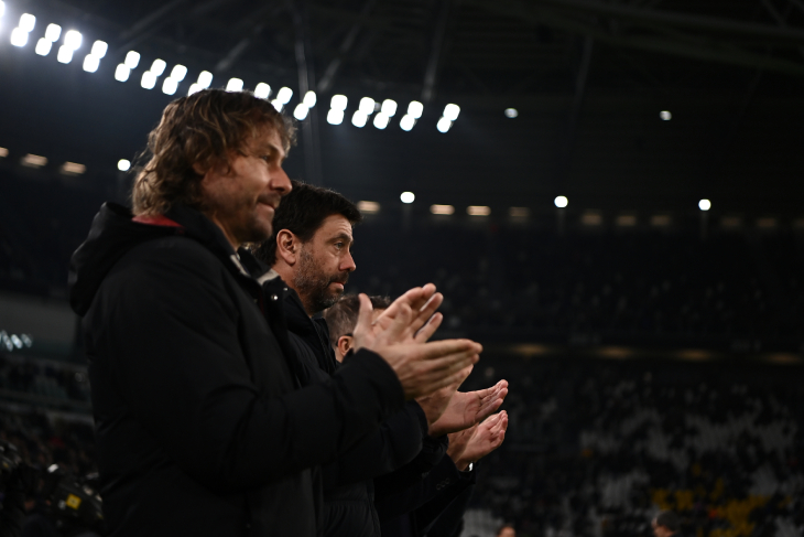 Павел Недвед и Андре Аньелли 