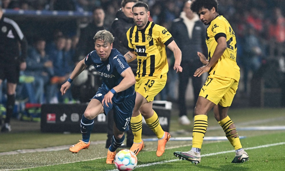 Фрагмент матча Бохум — Боруссия