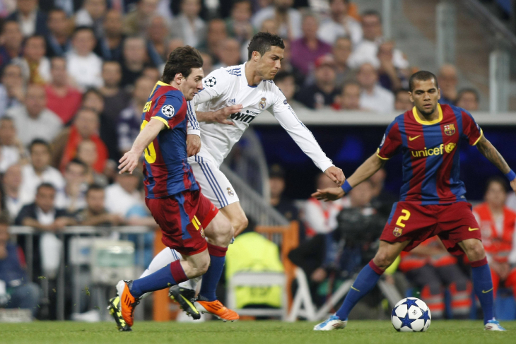 Месси и Роналду