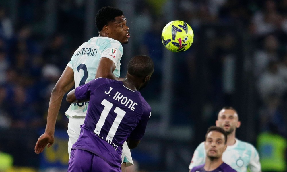 Фрагмент матча Фиорентина — Интер