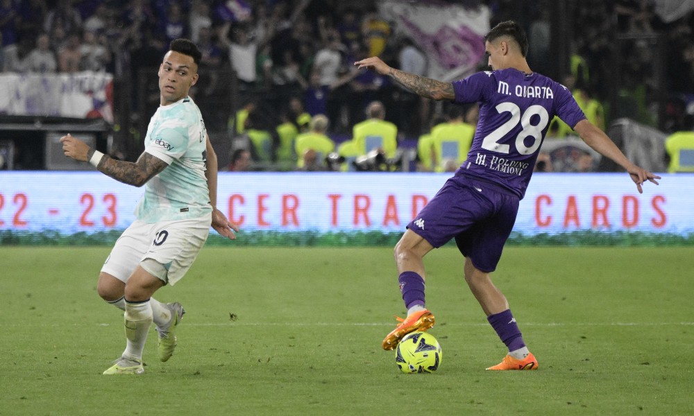 Фрагмент матча Фиорентина — Интер