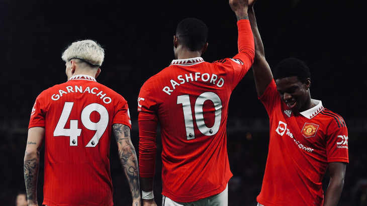 Алехандро Гарначо, Маркус Рашфорд и Тирелл Маласия