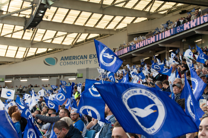 Фанаты «Брайтона» 