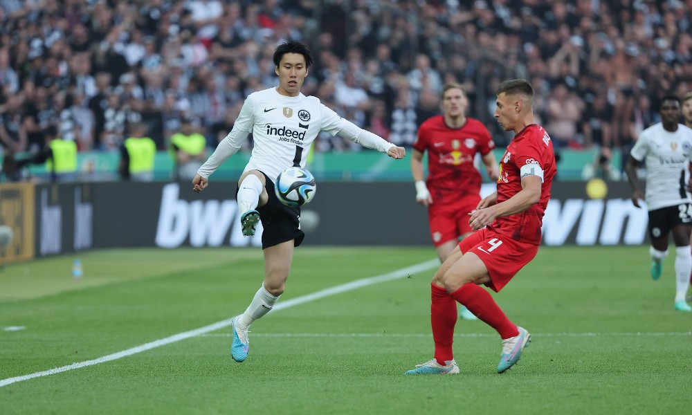 Фрагмент матча Лейпциг — Айнтрахт