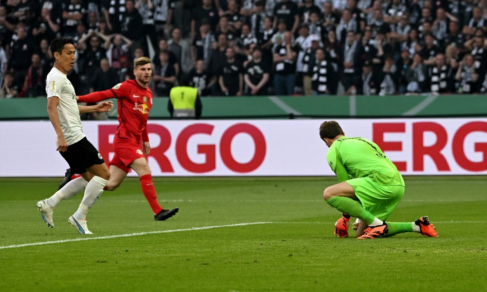 Фрагмент матча Лейпциг — Айнтрахт