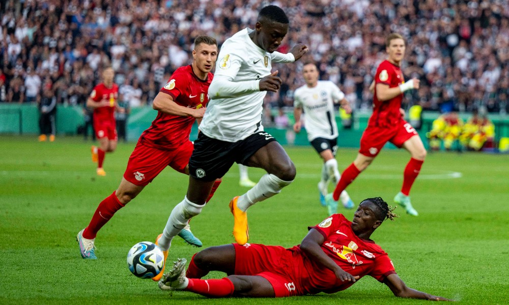 Фрагмент матча Лейпциг — Айнтрахт