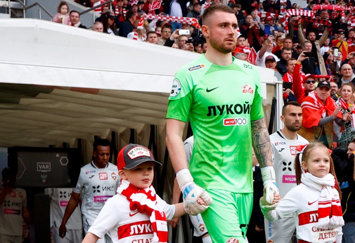 Александр Селихов, вратарь «Спартака»