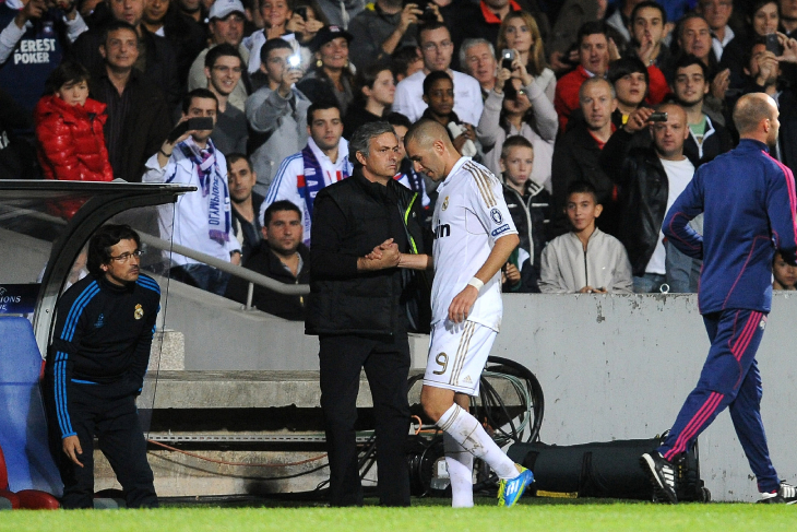 Моуринью и Бензема