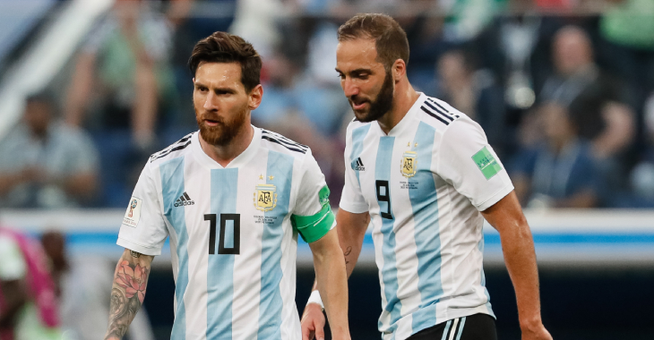 Месси и Игуаин