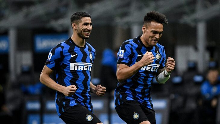 Ашраф Хакими и Лаутаро Мартинес