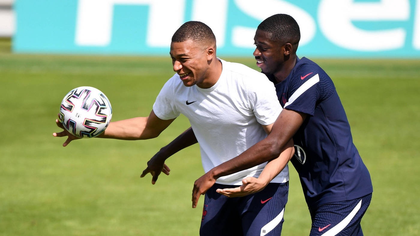 Килиан Мбаппе и Усман Дембеле