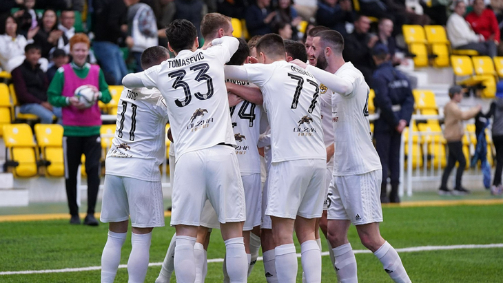 Футболисты «Тобола»