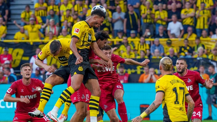 Фрагмент матча «Боруссия» Дортмунд — «Кёльн»