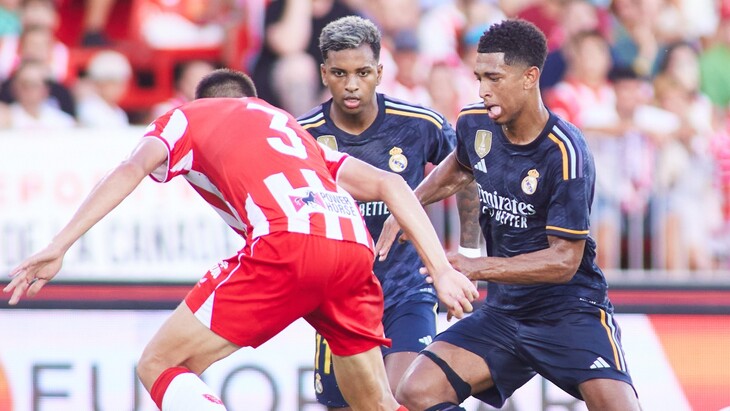 Фрагмент матча «Альмерия» — «Реал» Мадрид