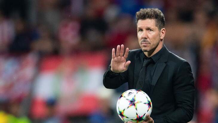 Тренер «Атлетико» Диего Симеоне