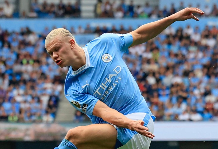 Эрлинг Холанн, нападающий «Манчестер Сити»