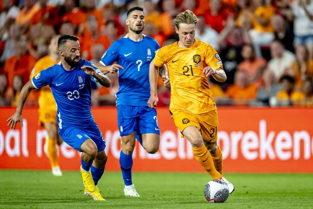 Фрагмент матча Нидерланды — Греция