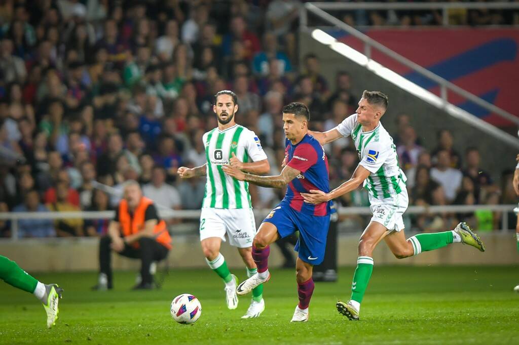 Фрагмент матча Барселона — Бетис