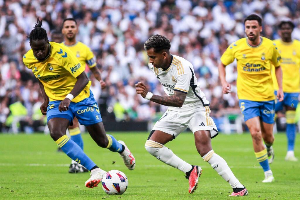 Фрагмент матча Реал — Лас-Пальмас