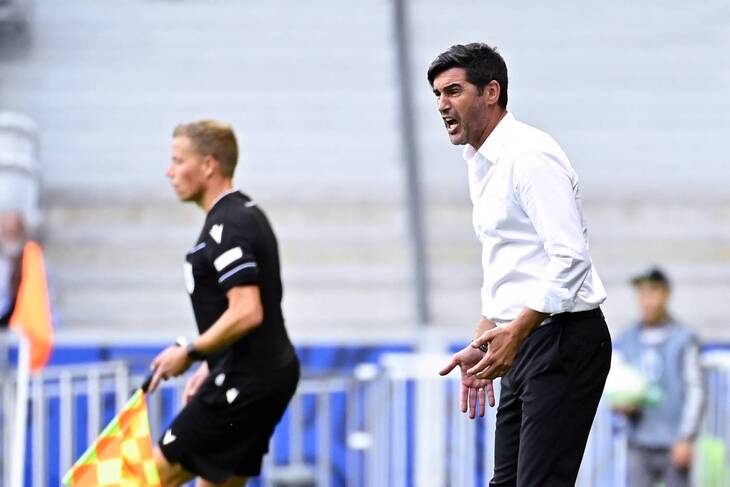 Тренер гостей Паулу Фонсека