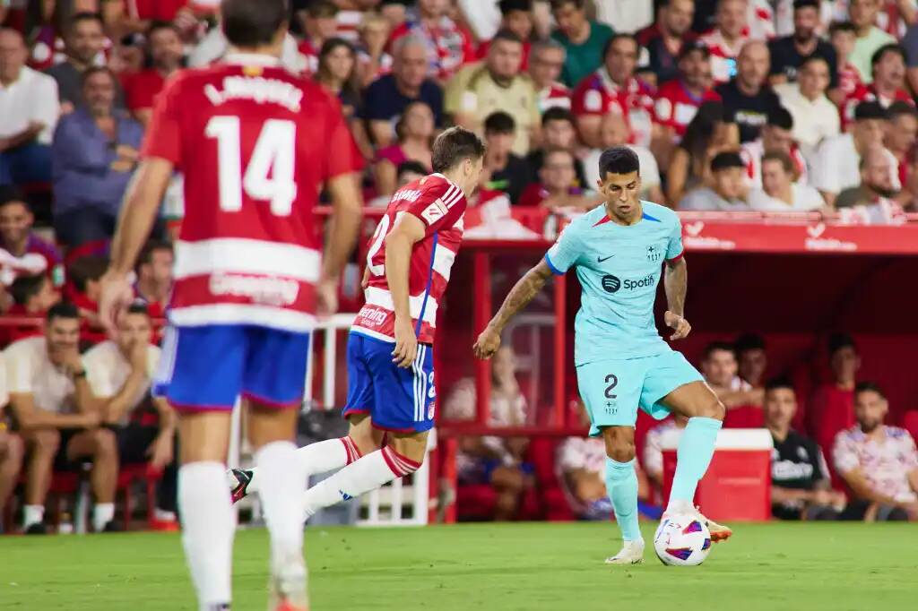 Фрагмент матча Гранада — Барселона