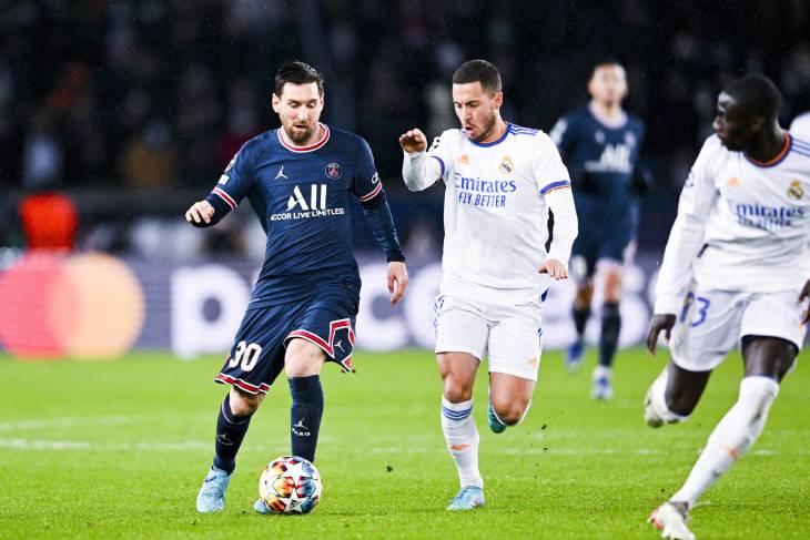 Лионель Месси и Эден Азар