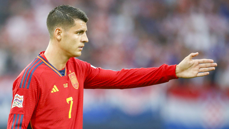 Альваро Мората — форвард сборной Испании