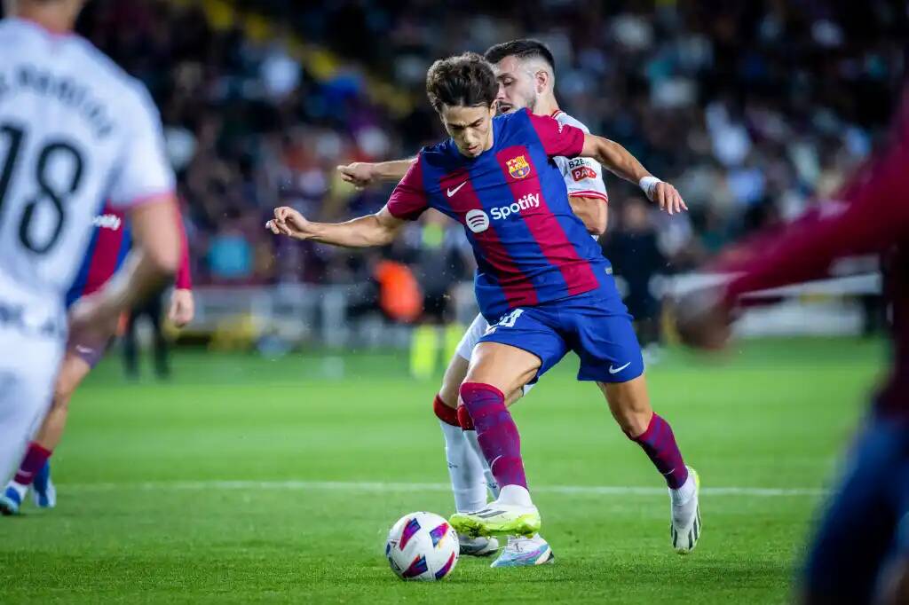 Фрагмент матча Барселона — Атлетик