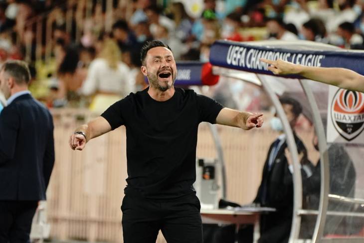 Де Дзерби в «Шахтере»