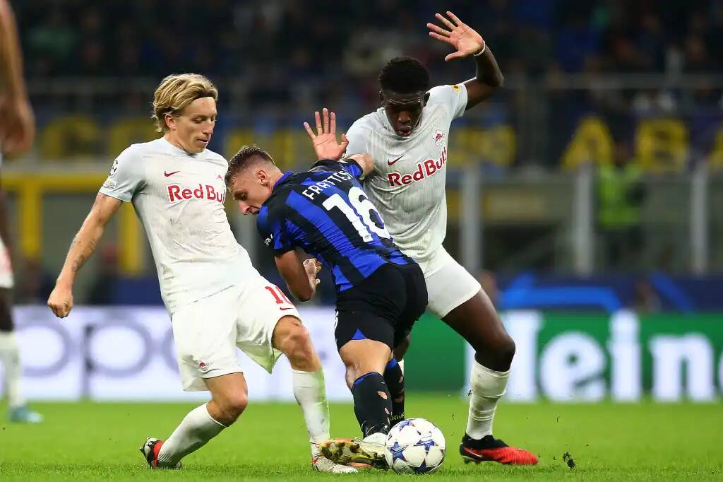 Фрагмент матча Интер — Зальцбург