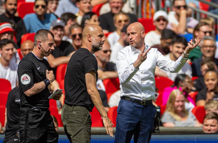 Гвардиола и Тен Хаг