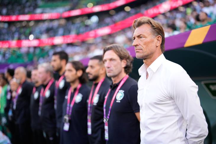 Эрве Ренар возглавлял сборную Саудовской Аравии на ЧМ-2022