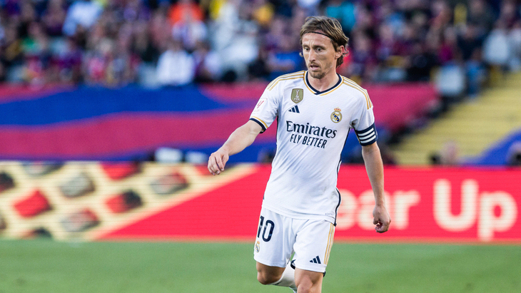 Лука Модрич — полузащитник «Реала»