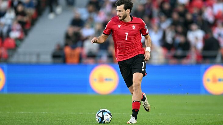 Автор дубля за Грузию Хвича Кварацхелия