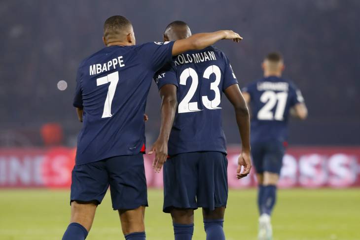 Мбаппе и Коло Муани