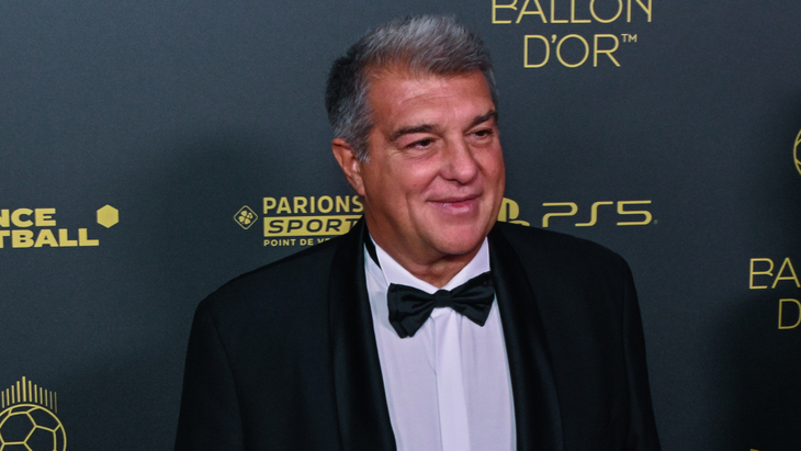 Жоан Лапорта — президент «Барселоны»