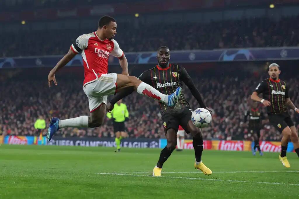 Фрагмент матча Арсенал — Ланс