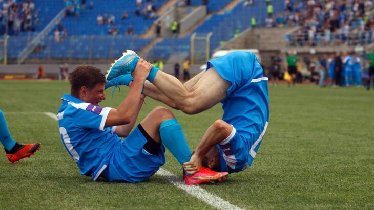 Знаменитый кувырок Кержакова и Аршавина