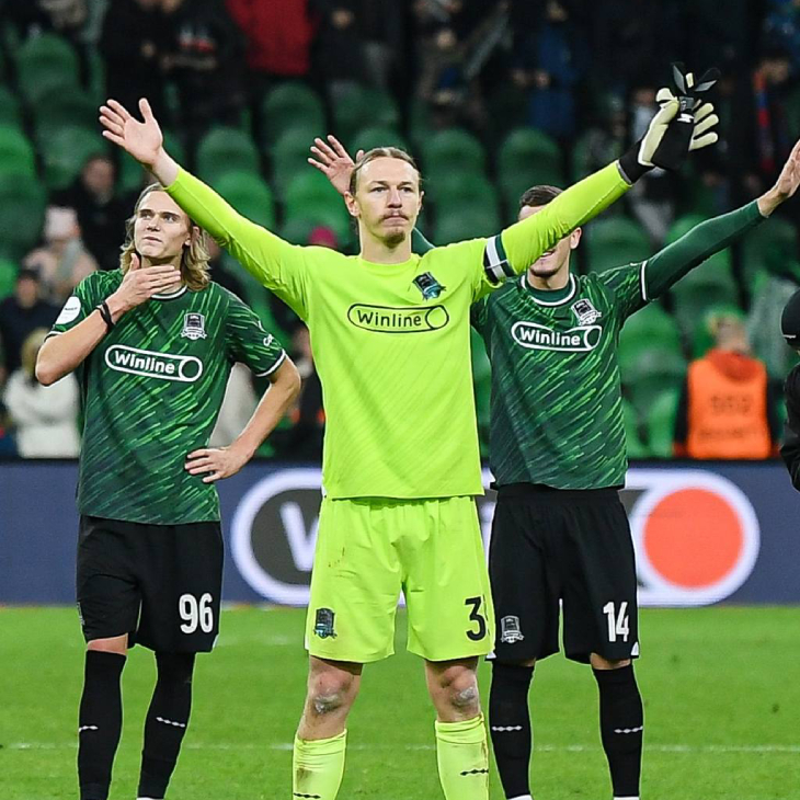 Матвей Сафонов — голкипер «Краснодара»