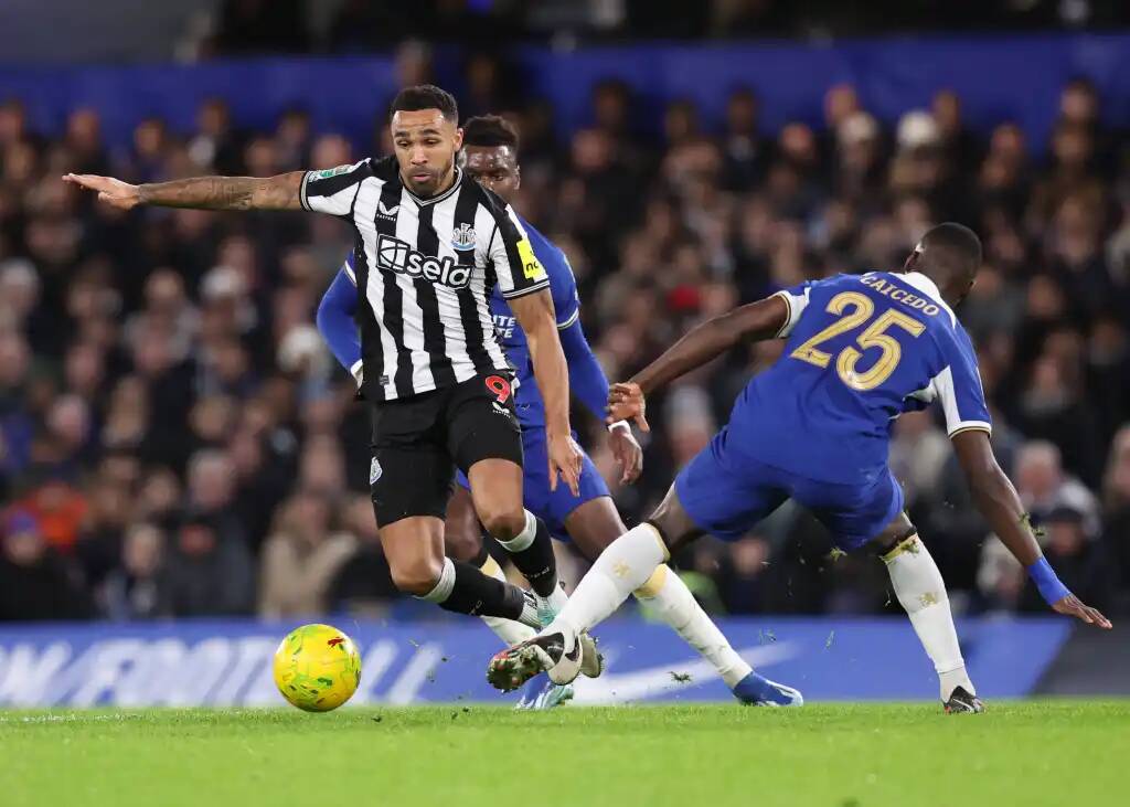 Фрагмент матча Челси — Ньюкасл