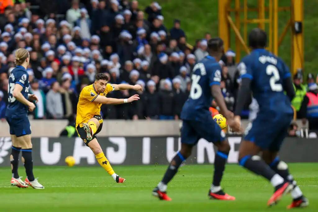 Фрагмент матча Вулверхэмптон — Челси