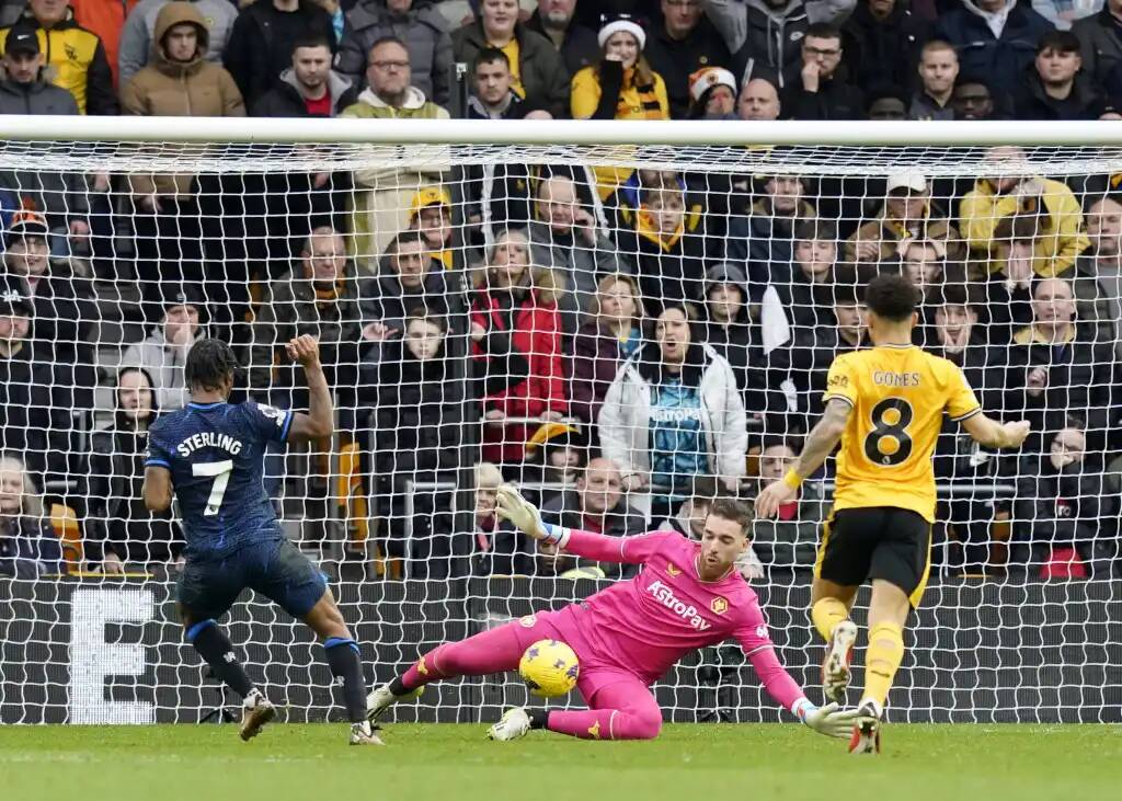 Фрагмент матча Вулверхэмптон — Челси