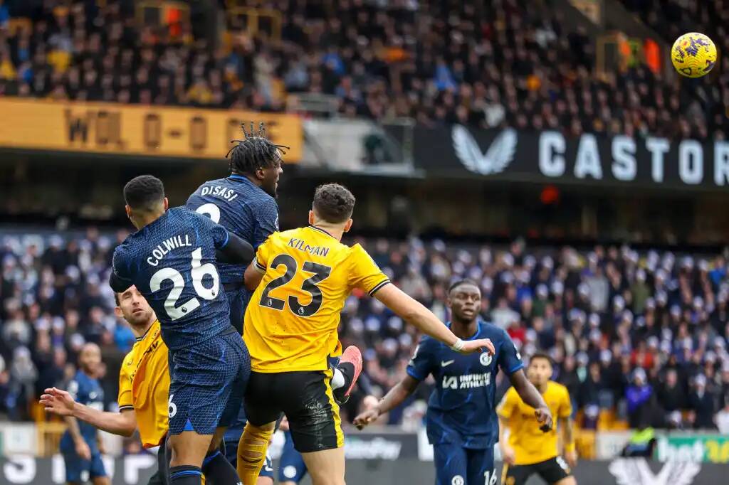 Фрагмент матча Вулверхэмптон — Челси