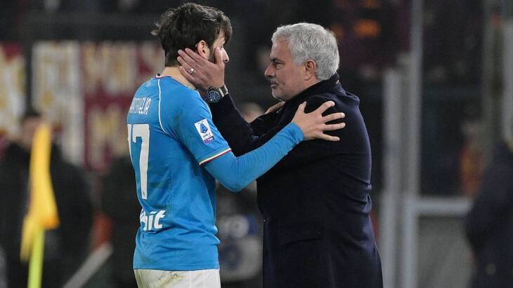 Хвича Кварацхелия и Жозе Моуринью