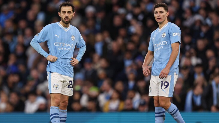 Бернарду Силва и Хулиан Альварес