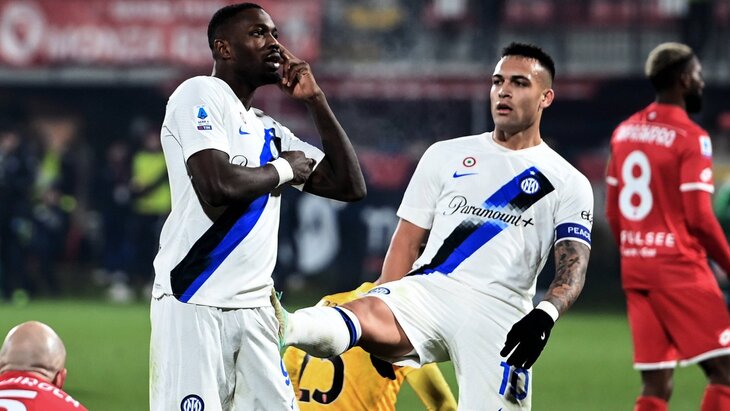 Маркус Тюрам и Лаутаро Мартинес