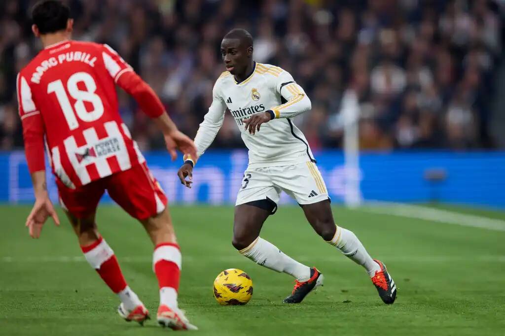 Фрагмент матча Реал — Альмерия